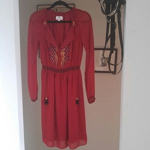 Burgundy Altuzarra for Target dress